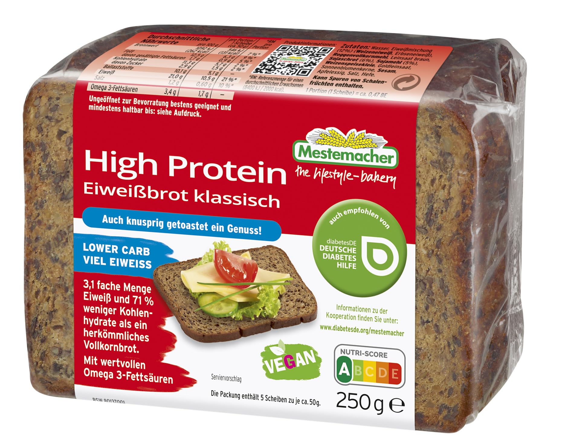 – Protein Bread, 250 Gm