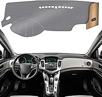 Vista 48 de KEYOOG Cubierta para Salpicadero Alfombrilla Antideslizante Compatible con Chevy Cavalier 2005-1995 (para Dirección a la Izquierda), Alfombrilla