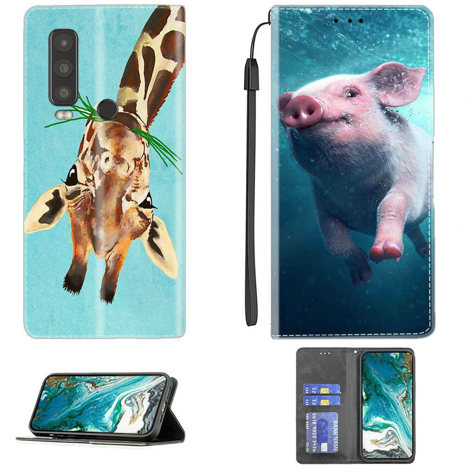 Carcasa Compatible Con Motorola Moto G05, Funda De Piel Sintética Para Motorola Moto G05 Con
