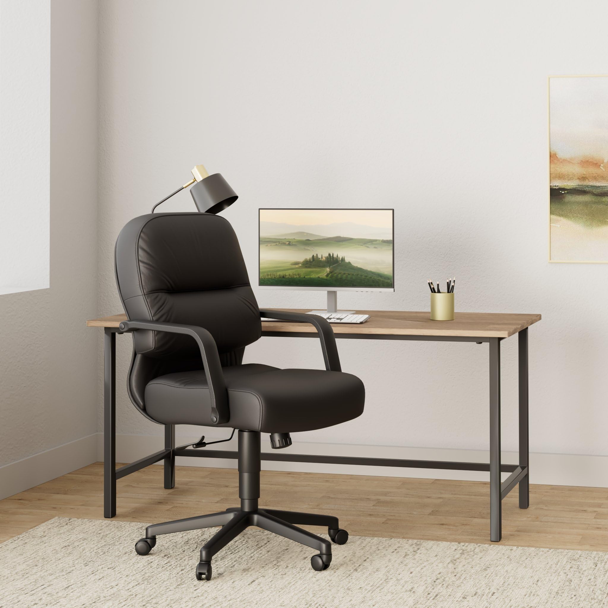 Amazon.com: HON Pillow-Soft Mid-Back Chair with Center-Tilt and