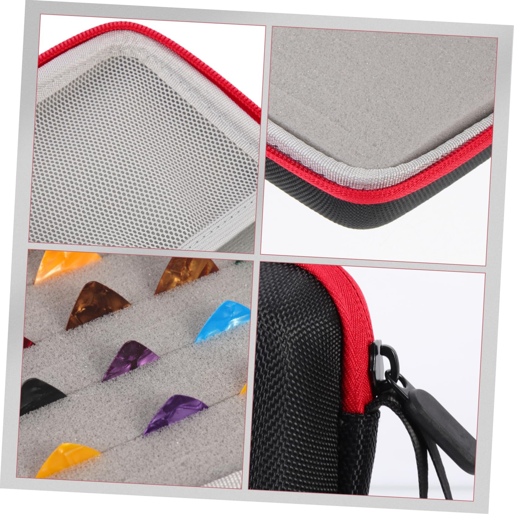 ifundom 3 Juegos De Bolsa para Púas De Guitarra Bolsa De Almacenamiento para Selecciones De Instrumentos De Cuerda Bolsa para Púas De Guitarra Púas De Ayuda para Guitarra Soporte para