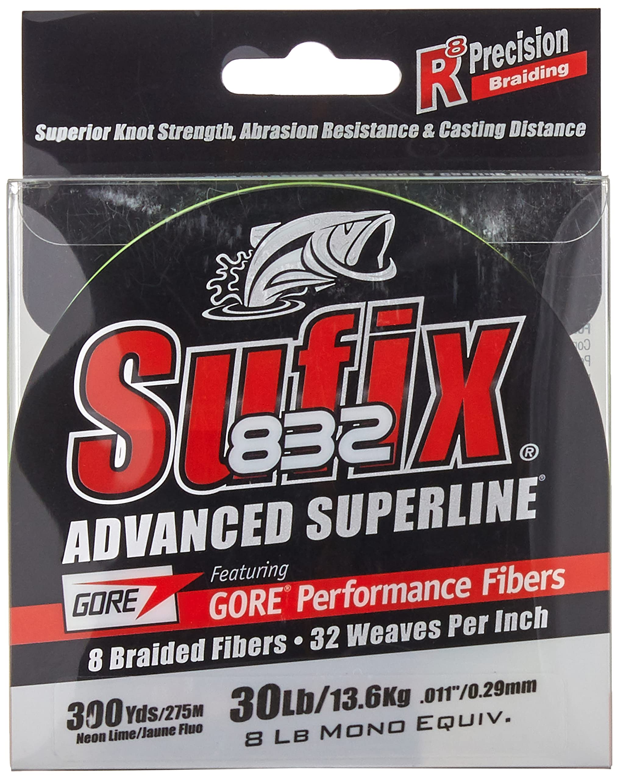 Sufix 832 高度スーパーラインブレイドフィッシングライン(550m) 832 Advanced Superline® | Sufix