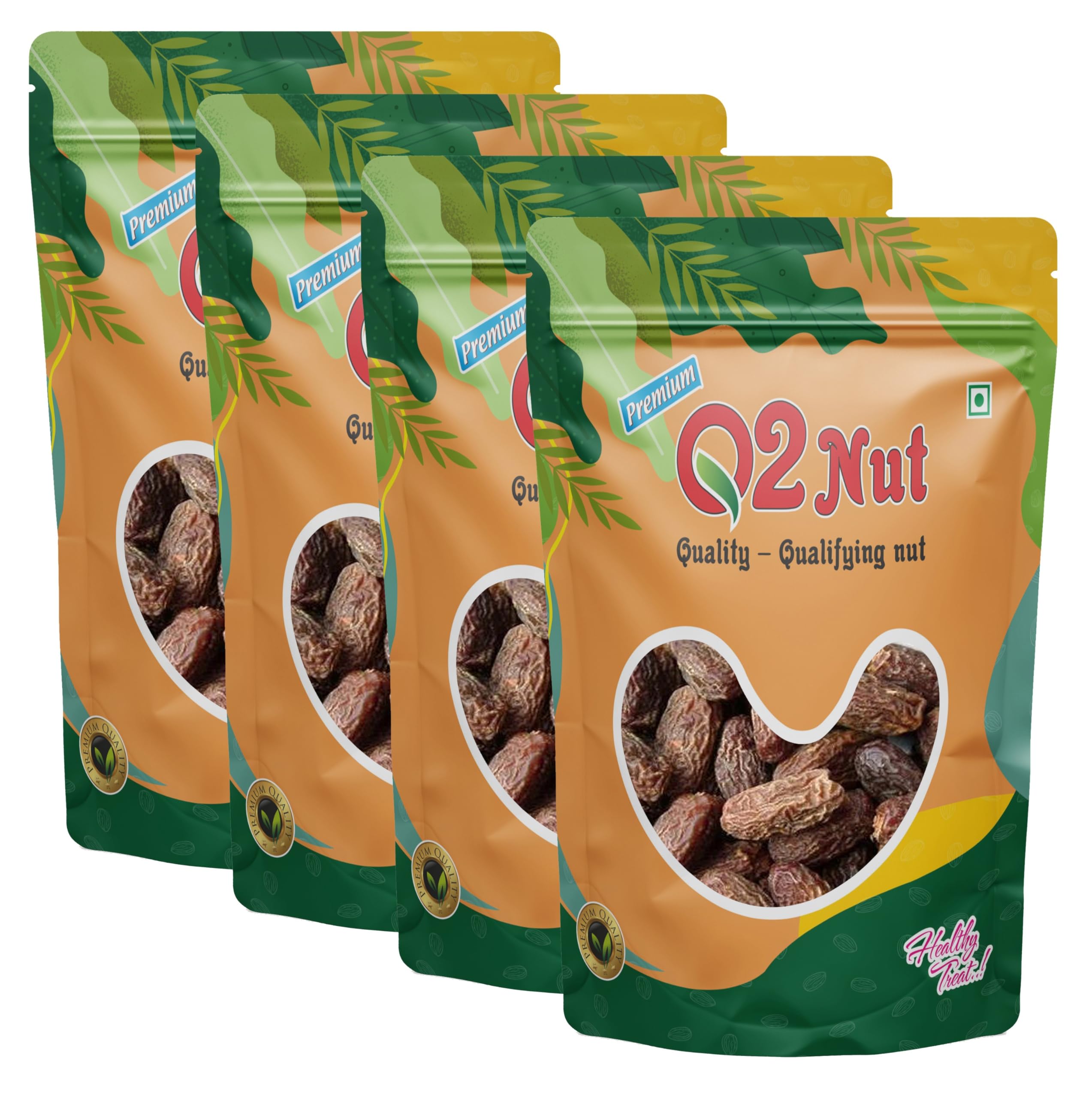 Q2 Nut (Dried Lal Chuara/Lal Sukha Khajoor, 1000g (4x250g))-image-5