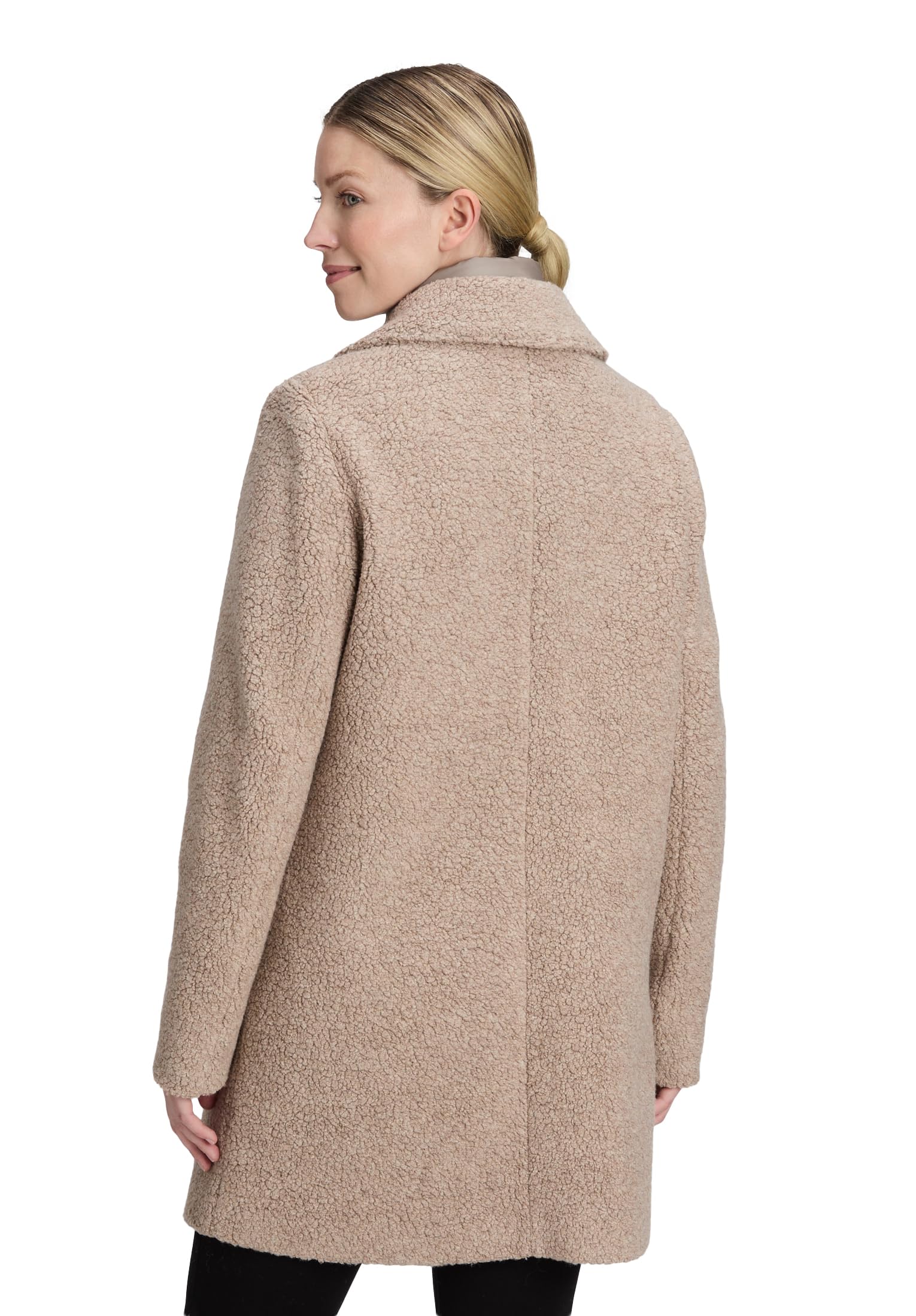 Gil Bret Płaszcz damski, wełniany płaszcz, taupe Grey, 44