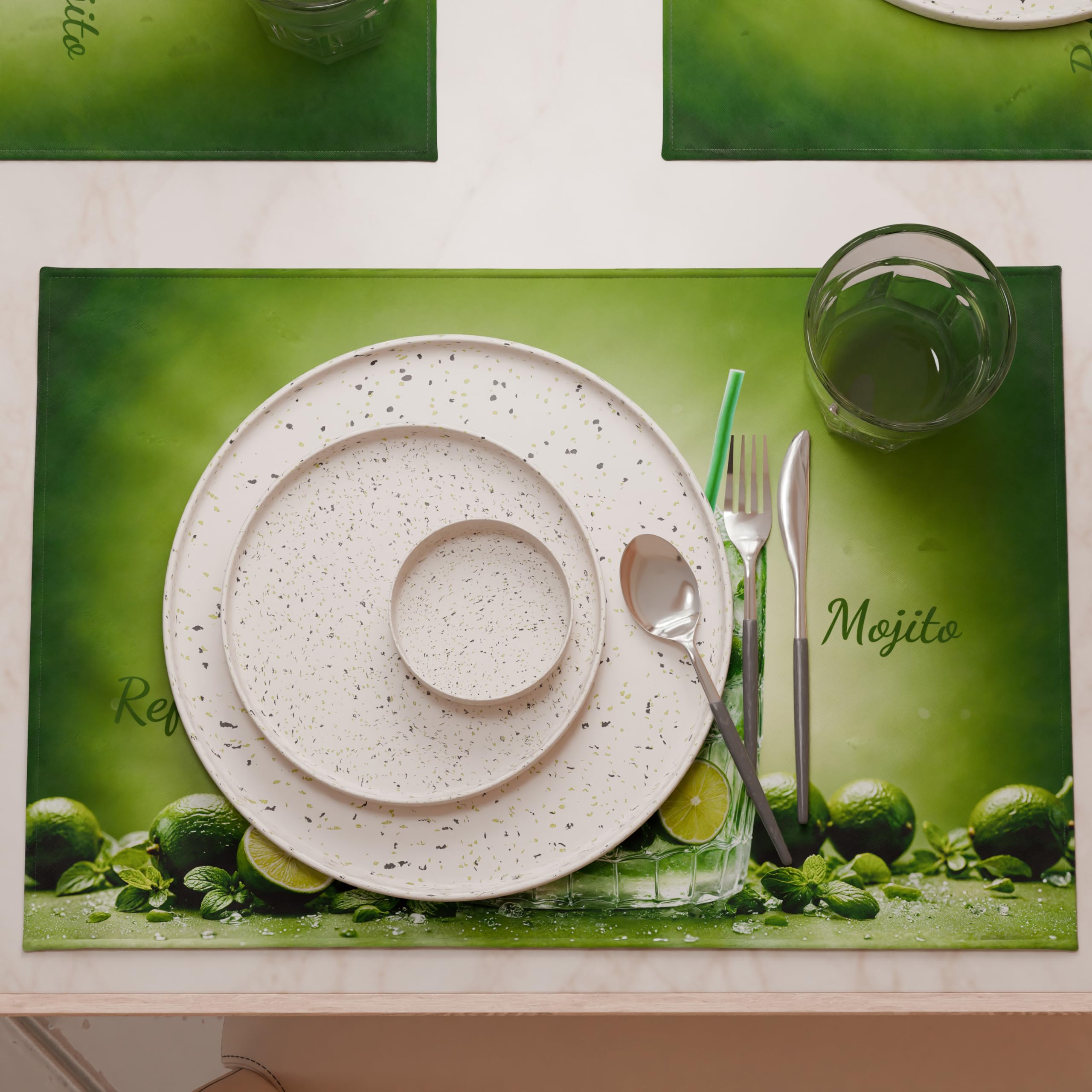 PETTI Artigiani Italiani, American Placemats with Digital Print - Image 2