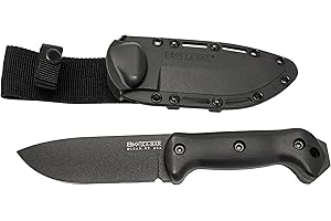 BECKER BK2 CAMPINION FIXED BLADE KNIFE, CARBON STEEL, AND USA MADE