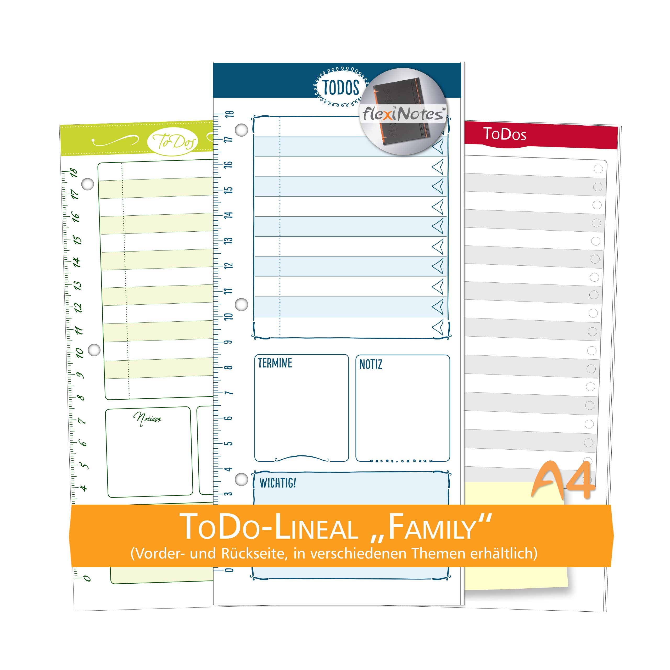 flexiNotes TODO-LINEAL A4, Type: Family, basic - Image 4