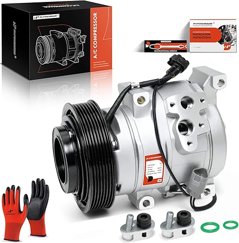 A-Premium Compresor A/C con embrague compatible con Toyota RAV4 2.0L 2.4L 2001-2005, Sport Utility