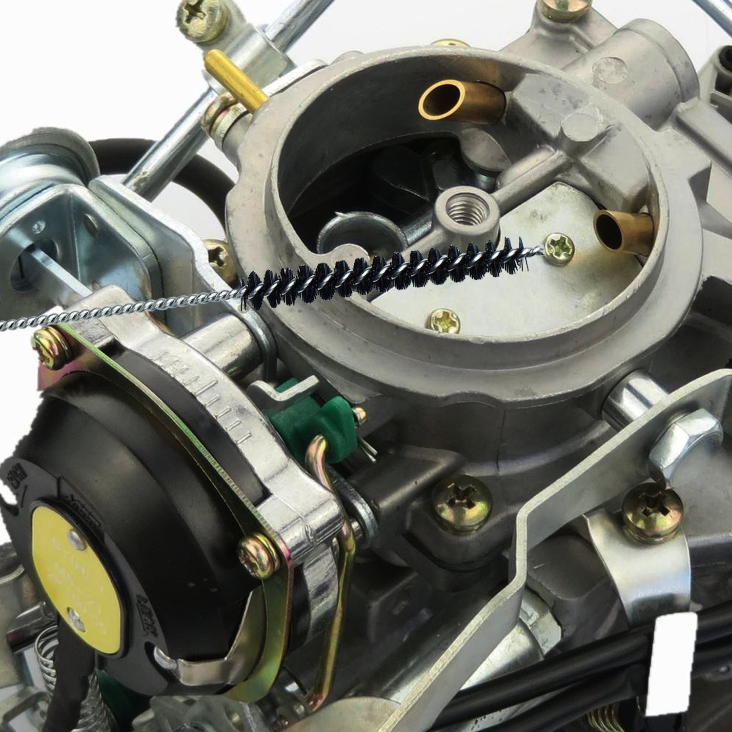 Reinigungs Set Für Vergaser Auto Motorrad Reinigungsset Schmutzentferner Düsenreinigungsnadeln 13 Reinigungsset 10 Reinigungsnadeln 6 Nylon Bürsten 1 Scharfe Spindel Für Motorrad Moped