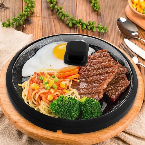 Miniatura 5 de Cubierta de vidrio para microondas para alimentos, cubierta grande para microondas, con mango de fácil agarre, tapa antisalpicaduras con ventilación