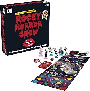 University Games Rocky Horror Show Board Game – 50th Anniversary Edition, Immersive Interactive Party Game, Iconic Charact...