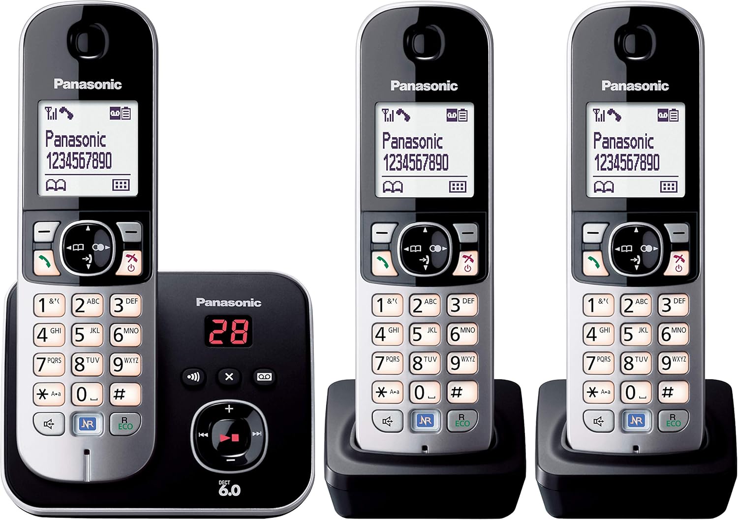 Panasonic DECT Digital Cordless Phone with Builtin Answering Machine
