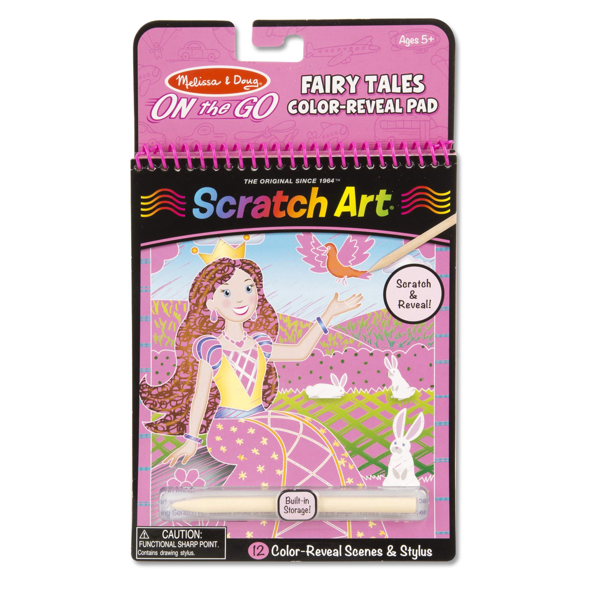 Scratch Art On The Go : Fairy Tales
