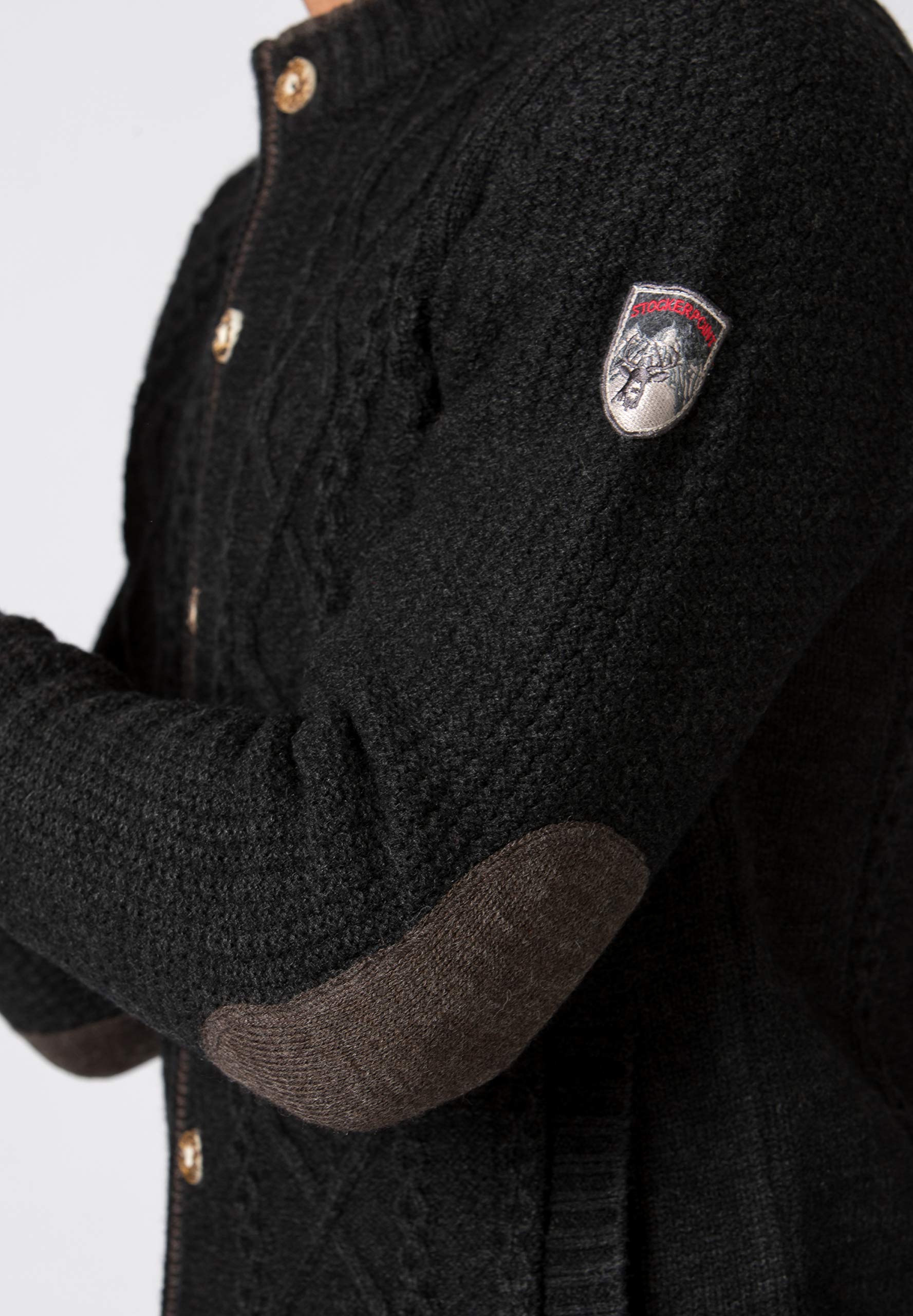 Stockerpoint Herren Anton Trachtenstrickjacke (1er Pack)