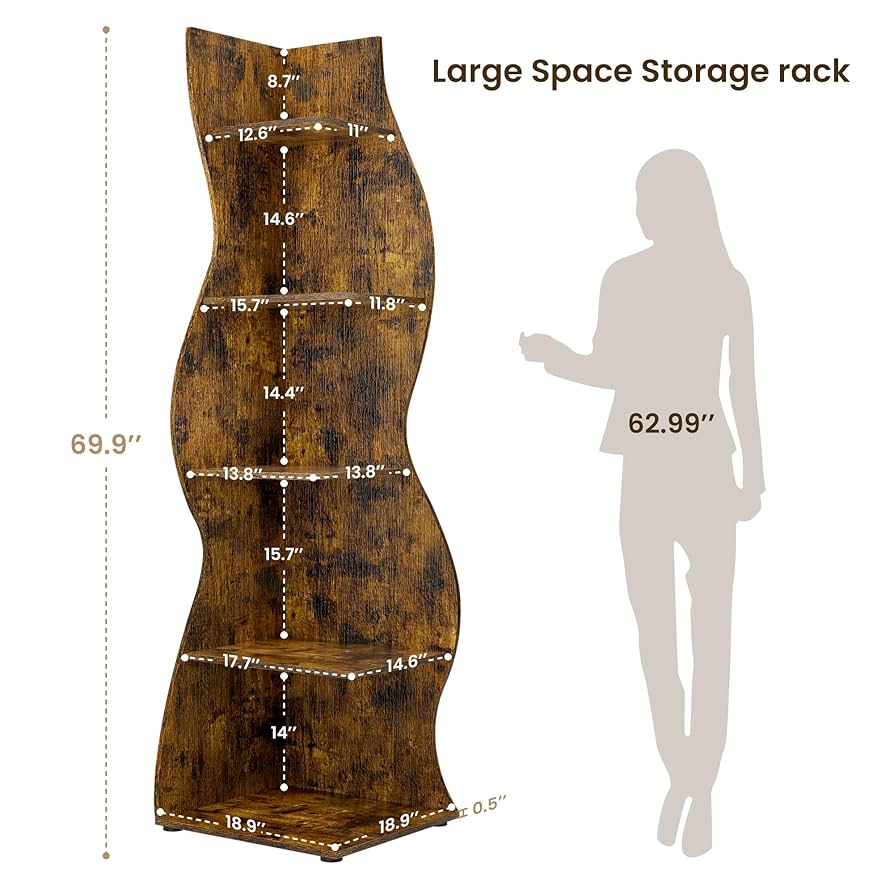 レティシア☆管357☆デコラティブ☆ギリシャ神殿☆コーナーシェルフ☆飾り棚 輸入家具 コーナーラック 4段 アイアン 木製 アンティーク