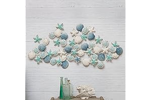 Black Forest Decor Coastal Metal Wall Art