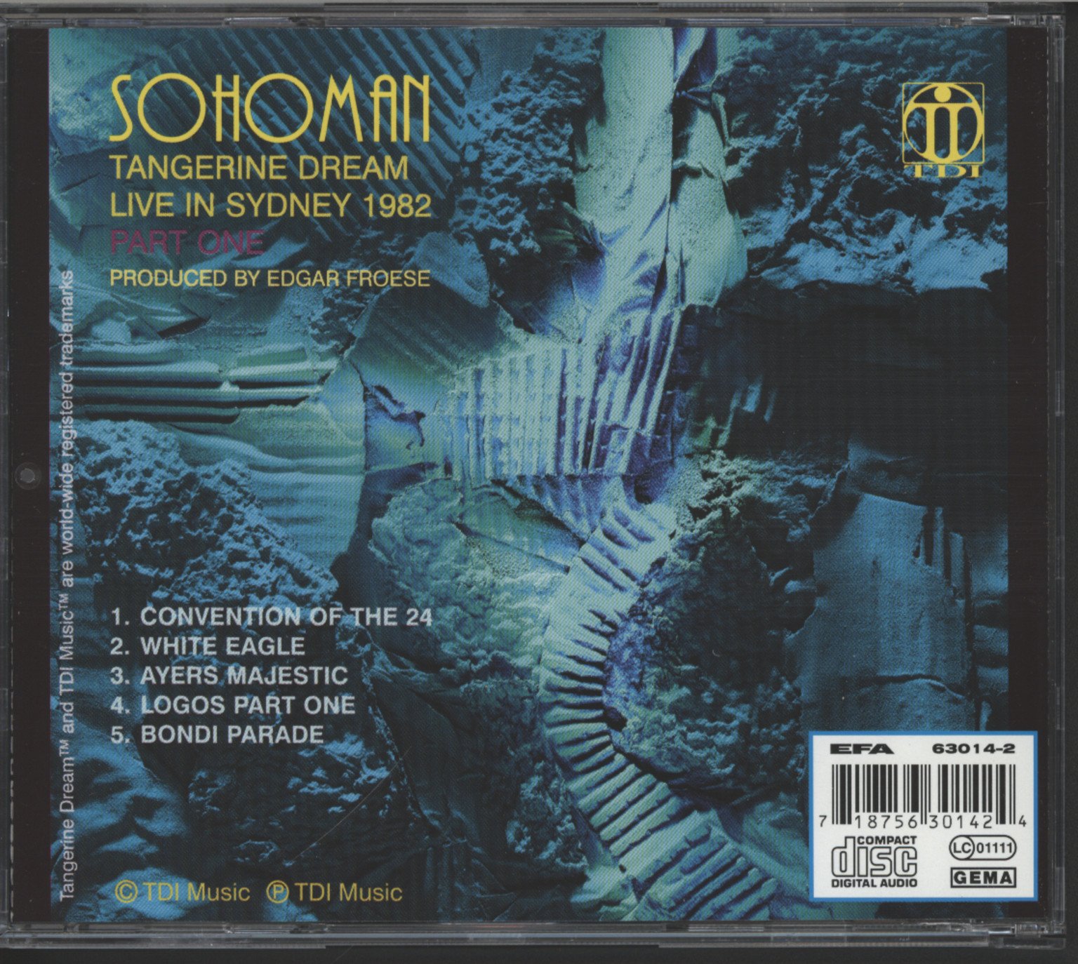 Sohoman-Live in Sydney 1982