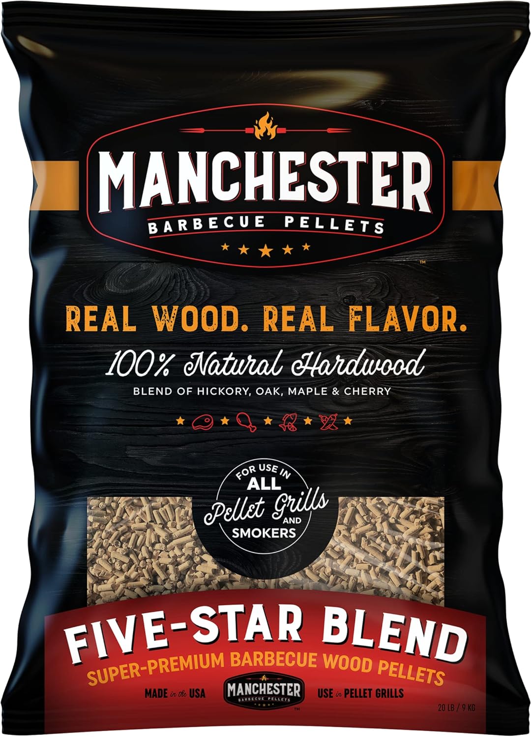 Manchester Barbecue Wood Pellets for Smoker Super