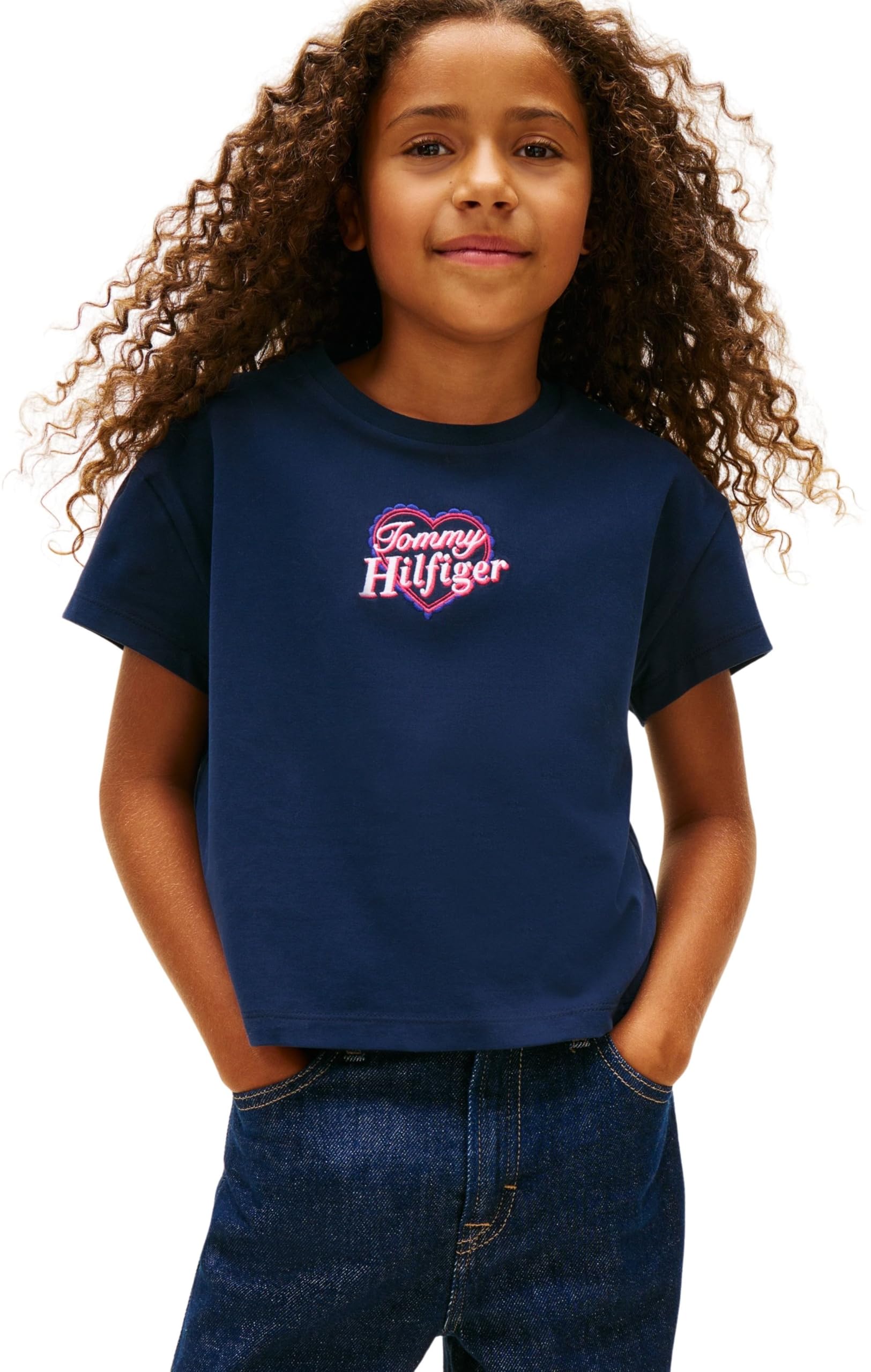 Tommy Hilfiger Mädchen S/S T-Shirt