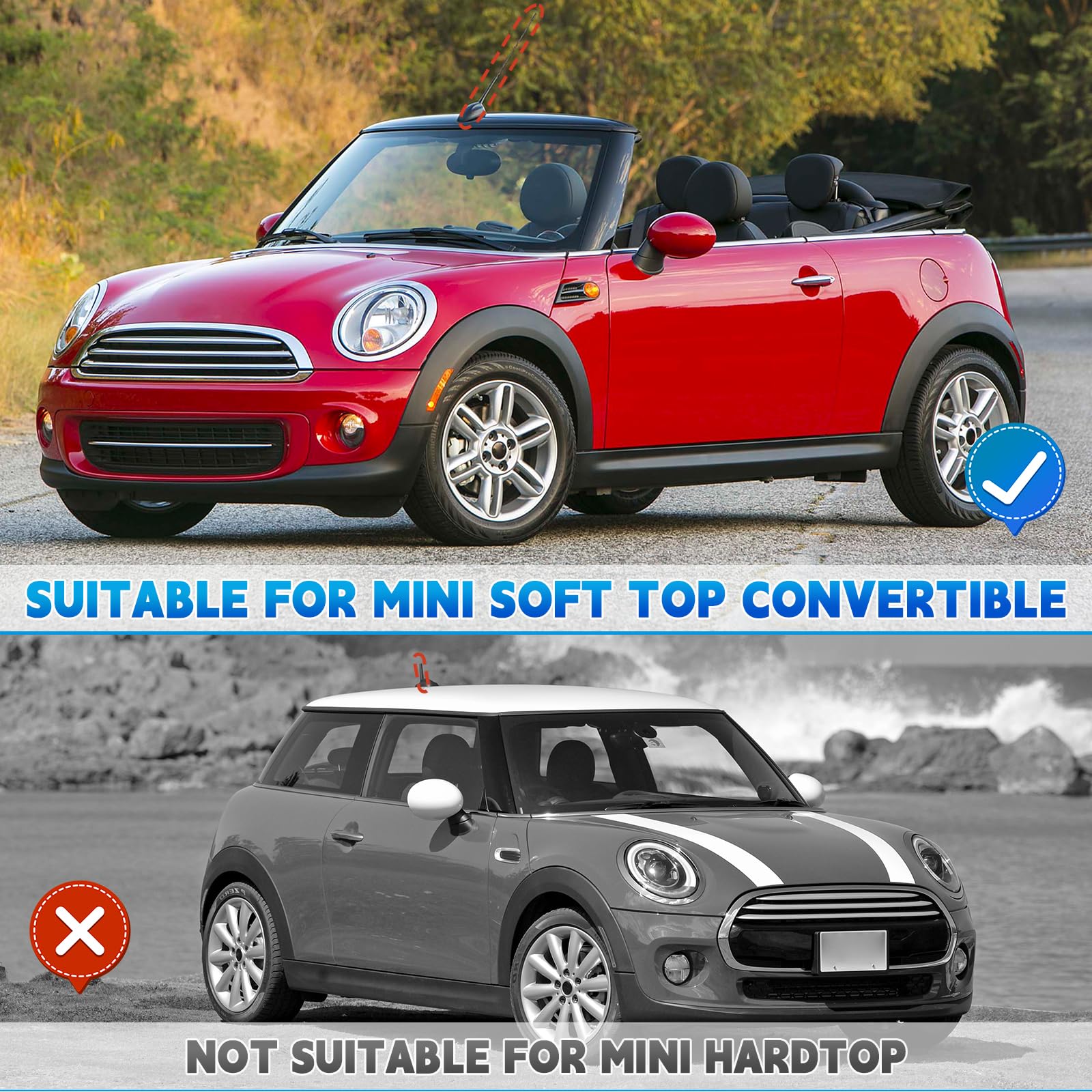 Autoabdeckung für Mini Cooper 3 Door 2000-2026 Mini Soft Top Convertible