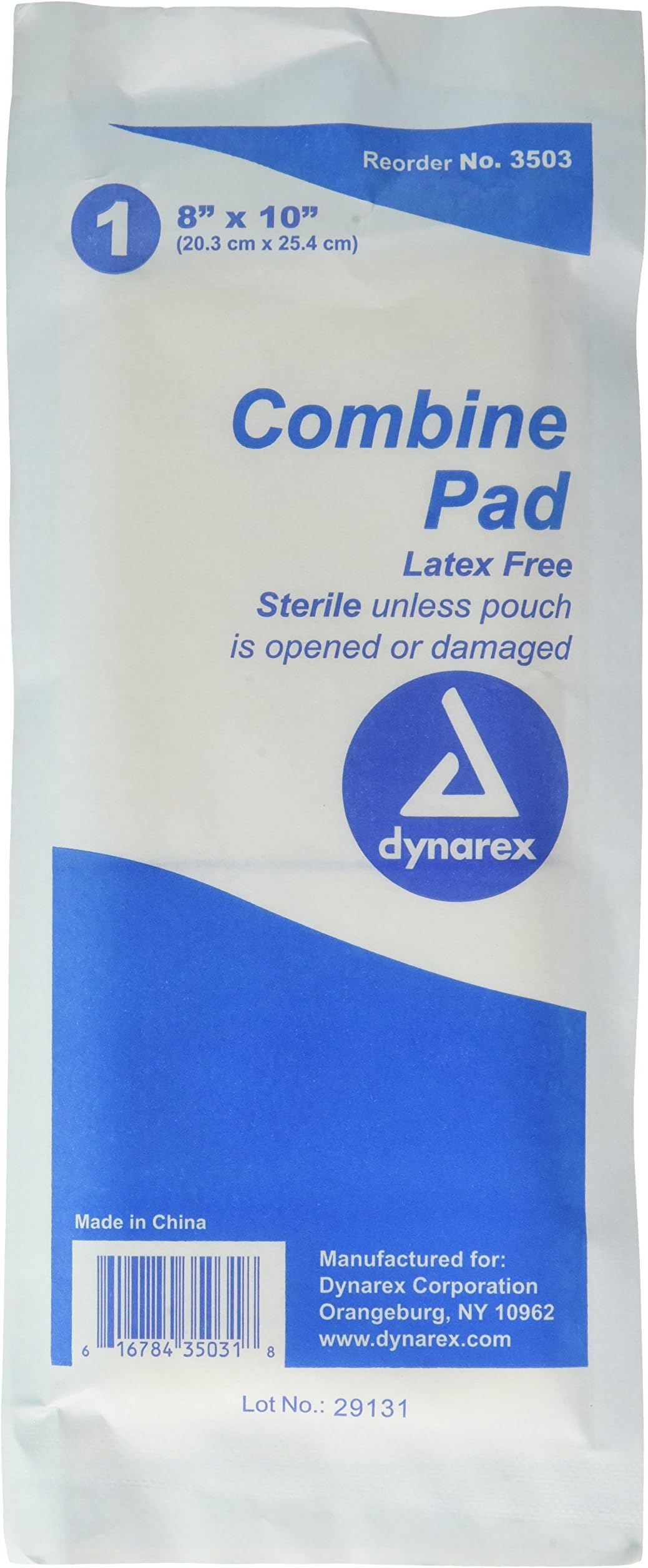 First Aid Only 90869: 8"X10" Trauma Pad, 24/Box