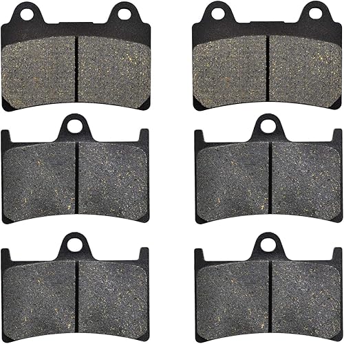 Pastillas de freno delanteras y traseras para compatible con YAMAHA XV1700 Roadstar 2004-2009 XV1700 Roadstar S 2008-2014 XV1700 Roadstar Midnight