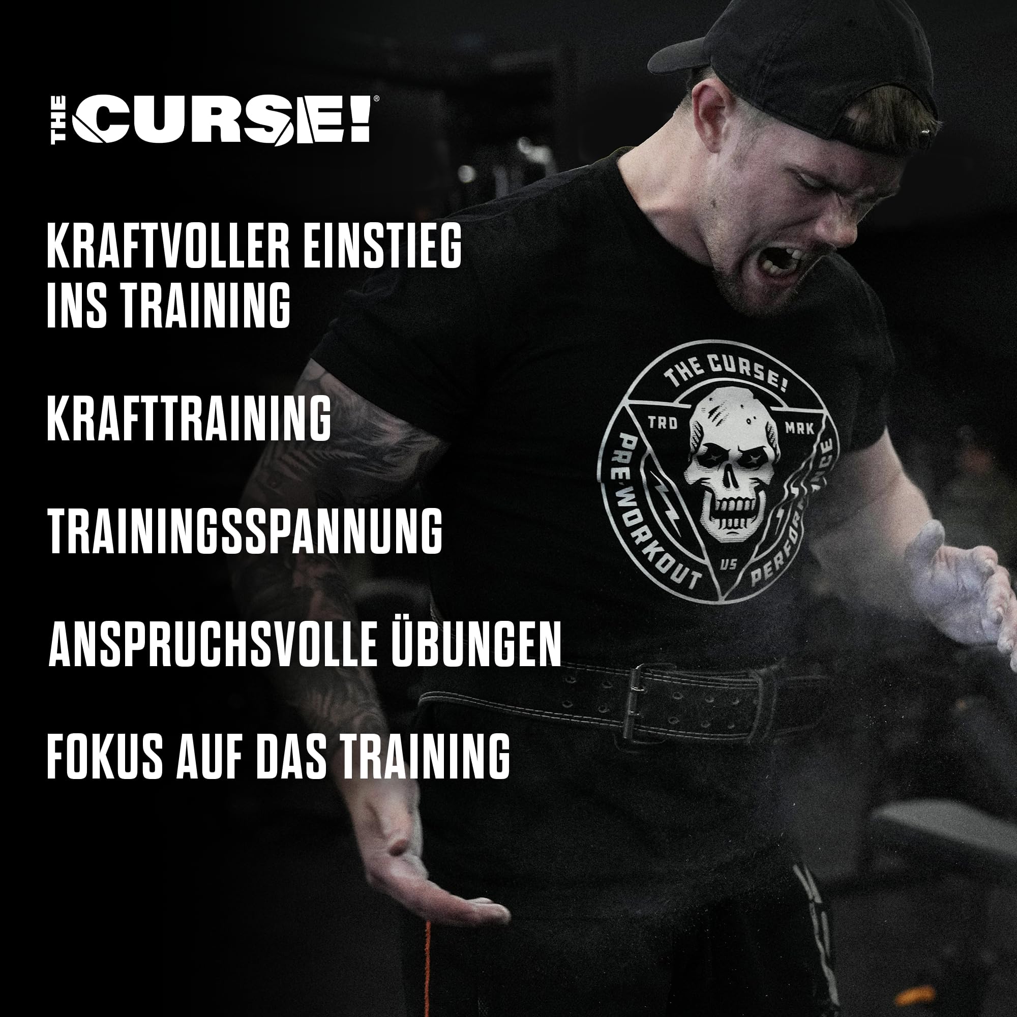 JNX Sports The Curse! Pre-Workout Pulver – Tropensturm, 250 g | Energie, Fokus & Ausdauer-Booster | Beta-Alanin, Kreatin, L-Citrullin, Koffein