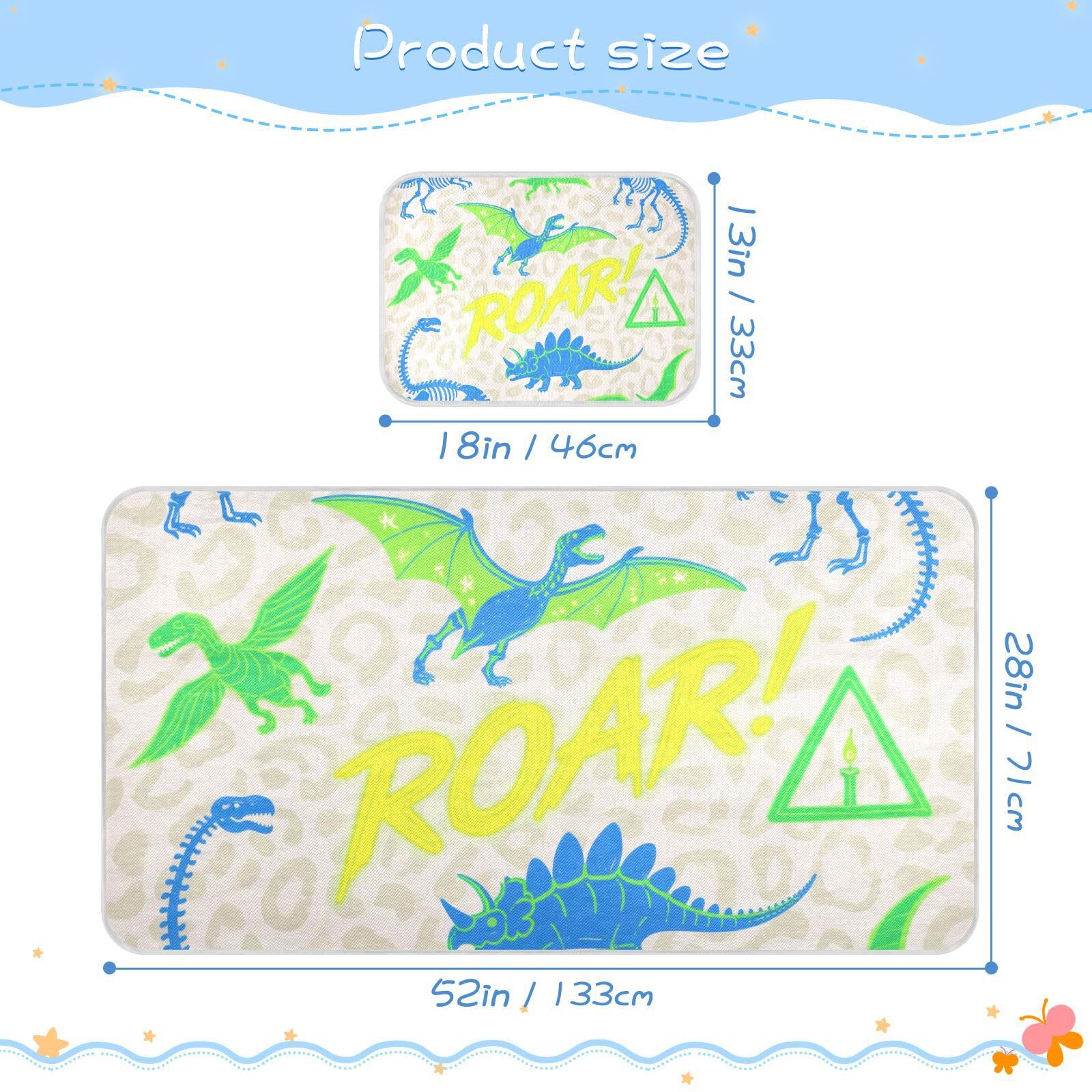 Cooling Baby Waterproof Crib Mattress Cover 28