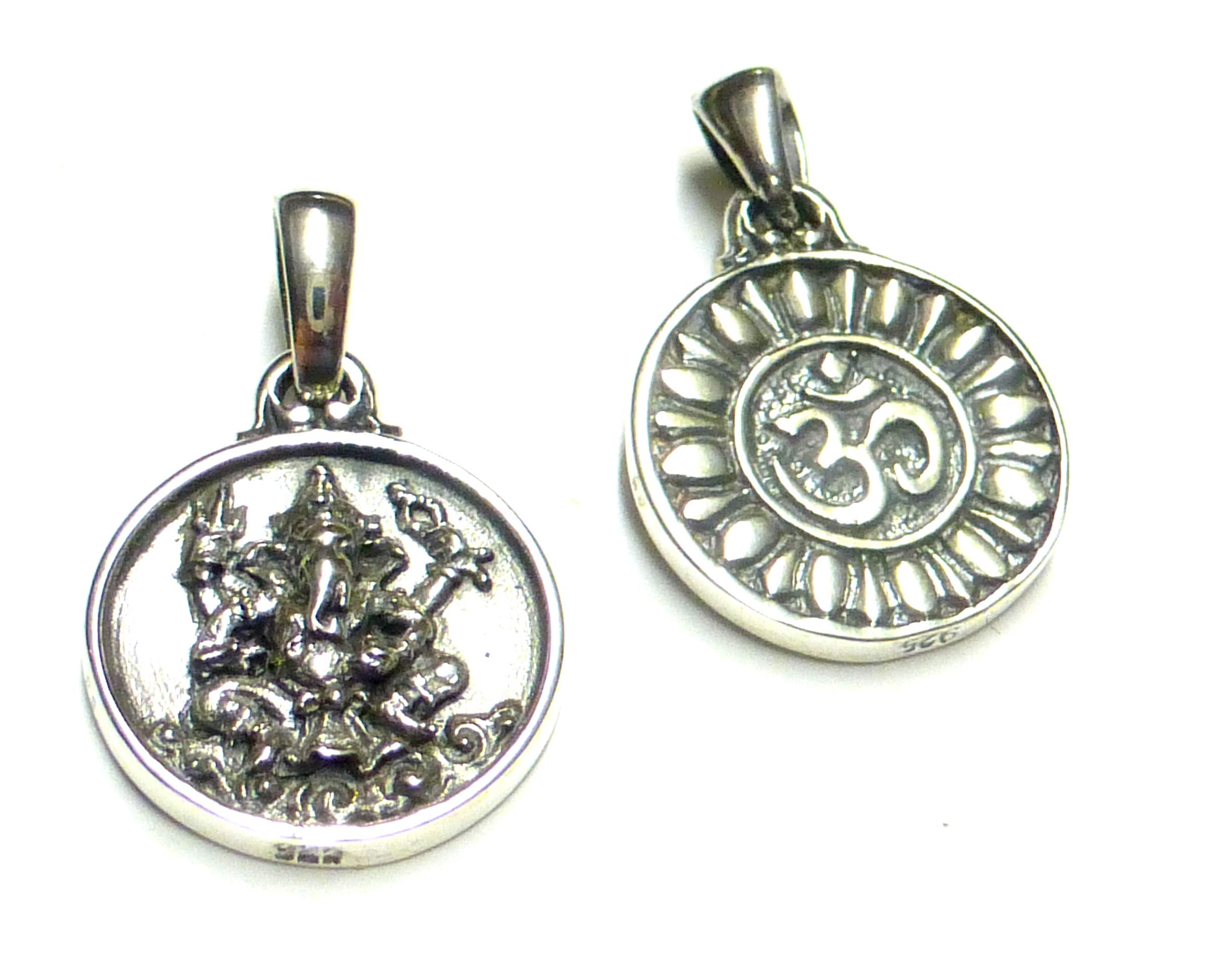Silberschmuck - BGSterling Silver Ganesh Pendant Unisex, Sterling Silver