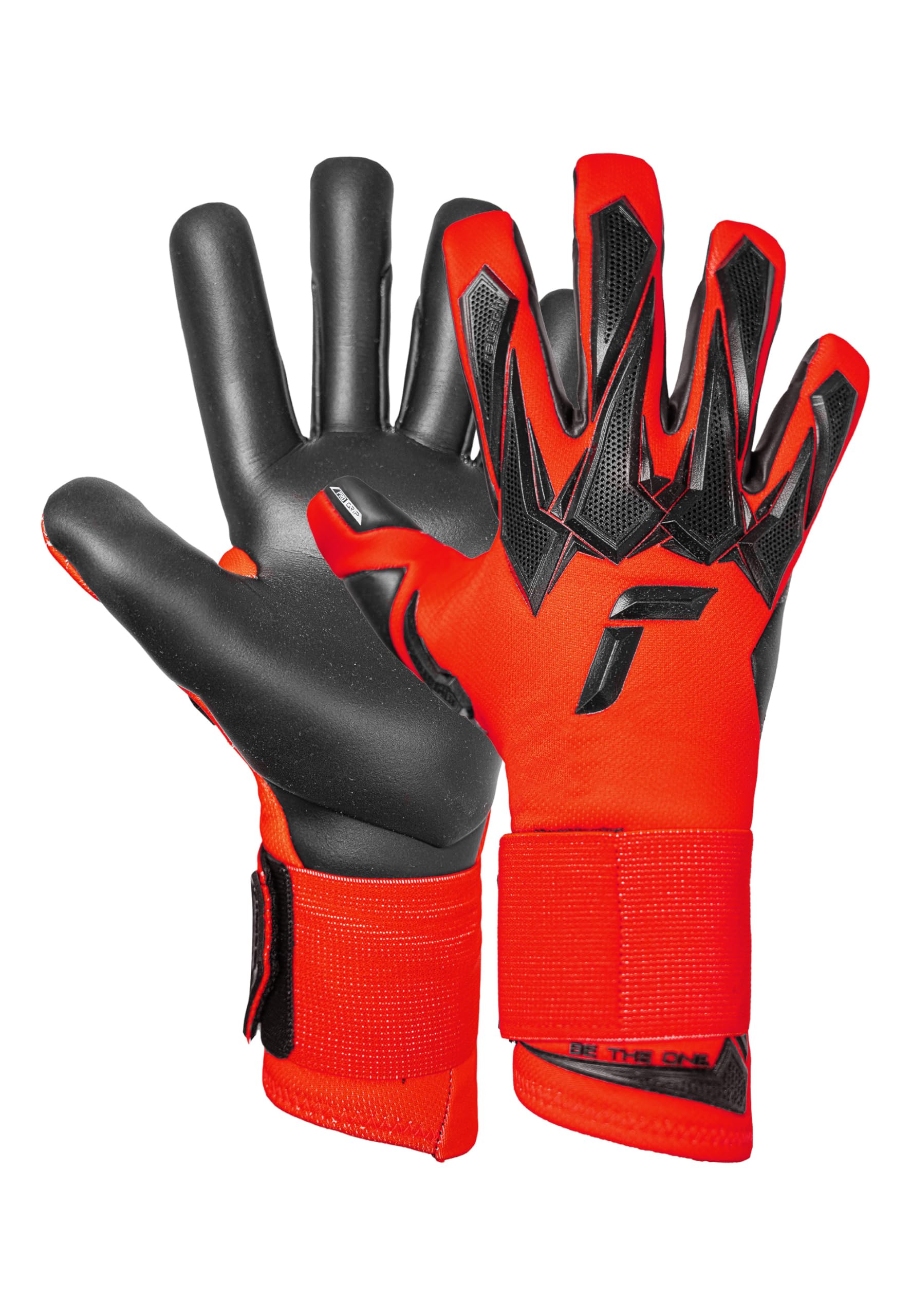 Reusch Raptor Pro - Guantes de Portero Profesionales para Hombre y Adulto | Agarre Fuerte | Espuma Adhesiva Profesional de 4 mm | Ajuste óptimo y Agarre Seguro | para Entrenamiento y Juego | césped