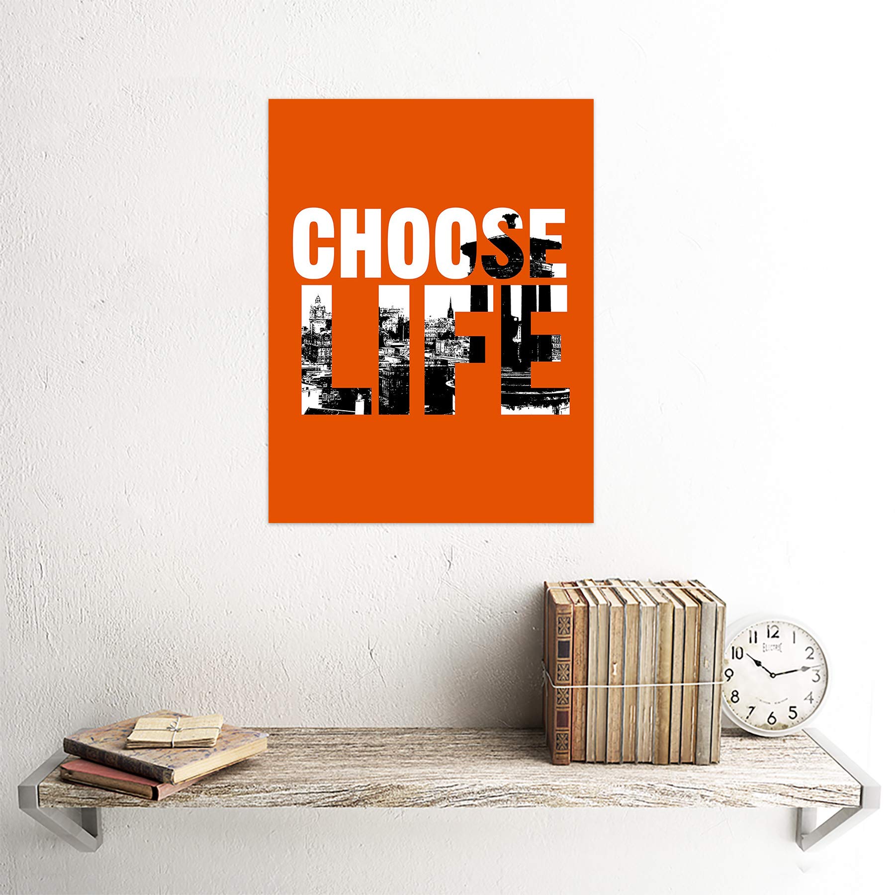 No152 My TRAINSPOTTING minimal movie poster