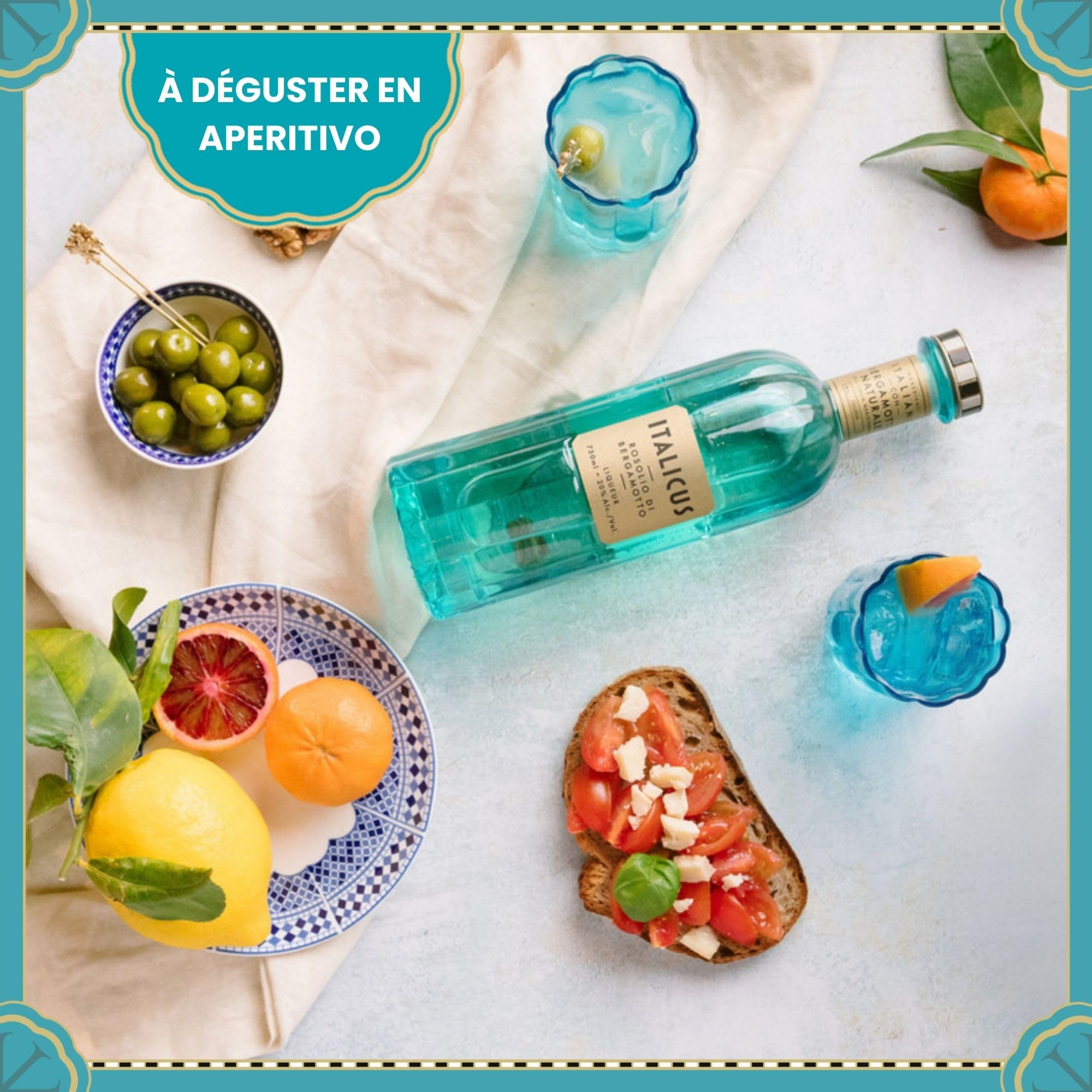 ITALICUS Rosolio di Bergamotte Liqueur - 20%, 70cl