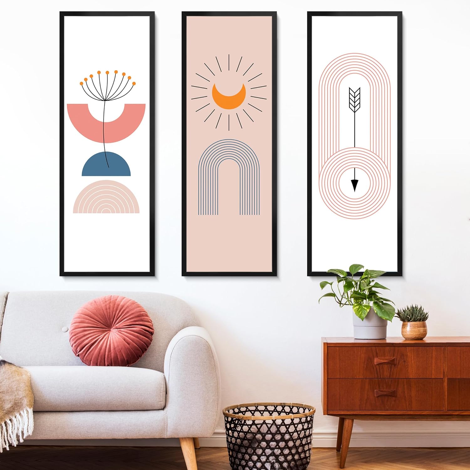 LaVie Home  Picture Frame for Wall Display,  Black Picture Frame with HD Plexiglas,  Panoramic Frame 1 Pack, Display Frame for Vertical or Horizontal, Classic Collection