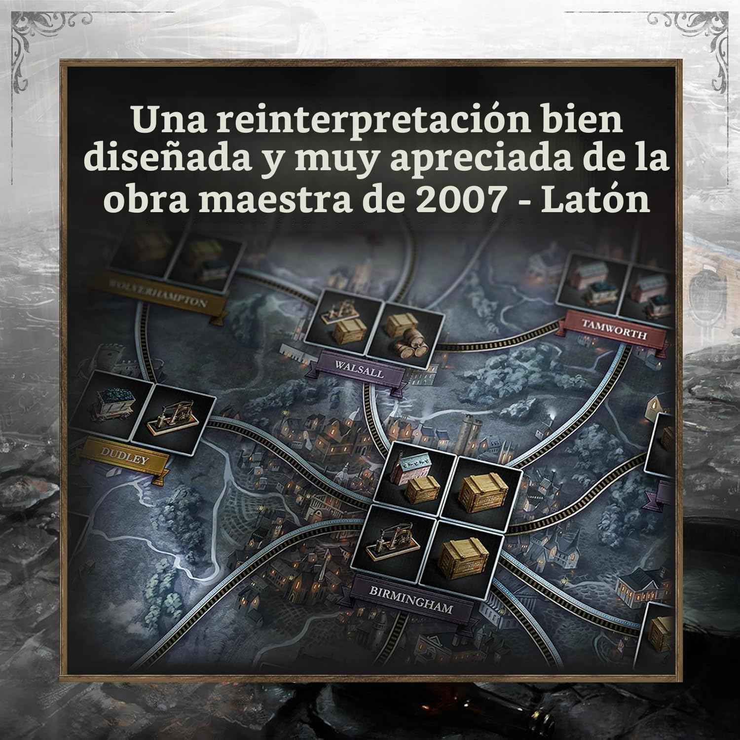 Roxley Games Brass Birmingham - Juego de mesa para 2 a 4 jugadores, a partir de 14 años
