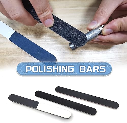 Miniatura 2 de Kit de herramientas de modelo profesional 10 en 1 para adultos, herramientas básicas con pinzas, pinzas, limas de aguja, barras de pulido para