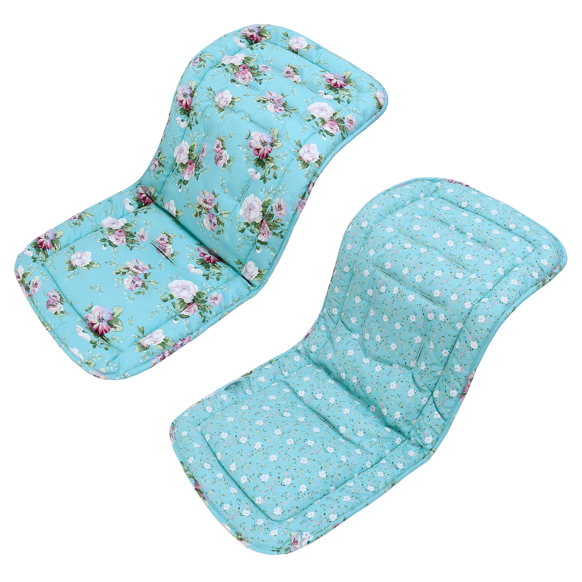 LAT Universal Pram Liner, Baby Pushchair Seat Liners, Cotton Double-Sided  Use Baby Stroller Cushion Pad, Stroller Seat Pad for Toddler Infant 78x34cm