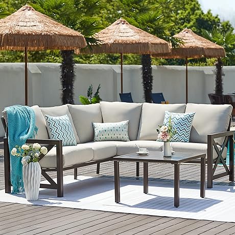 NATURAL EXPRESSIONS Outdoor Sectional Set