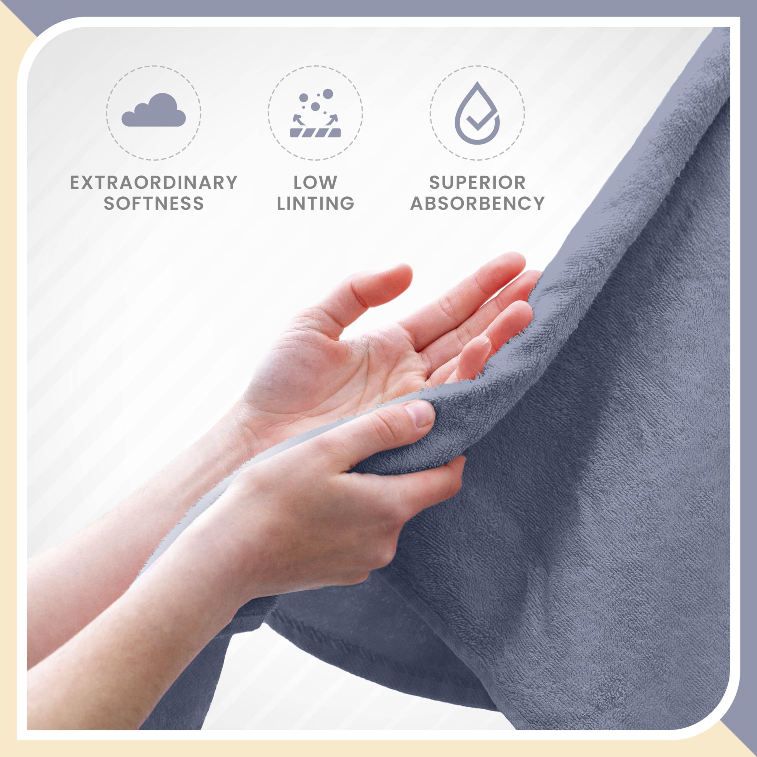 Amazon｜Martex 100%リングスパンコットンタオル6点セット | 速乾 | 超