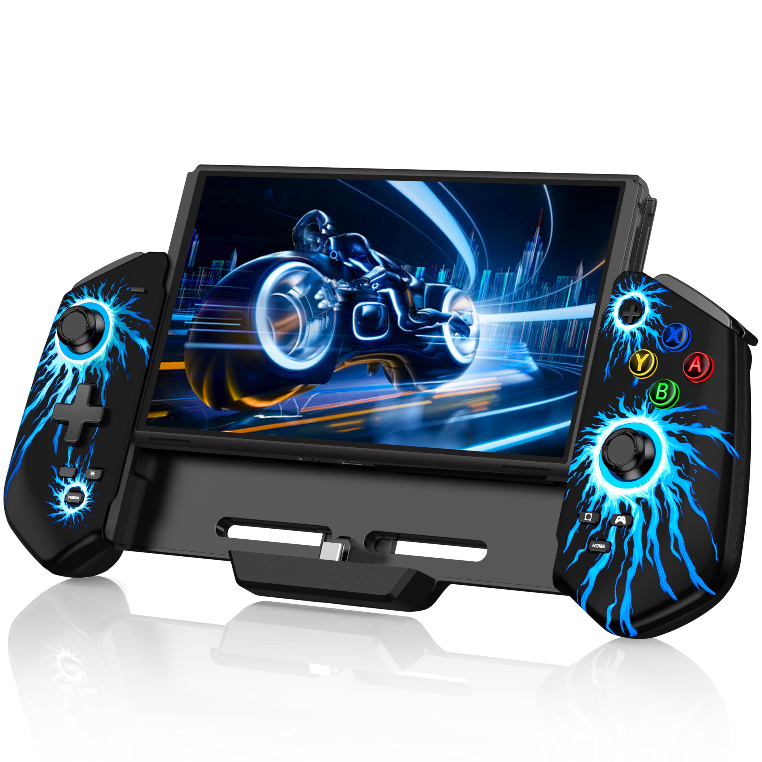 Amazon.com: KICKDOT Switch Controller with Hall Joystick for