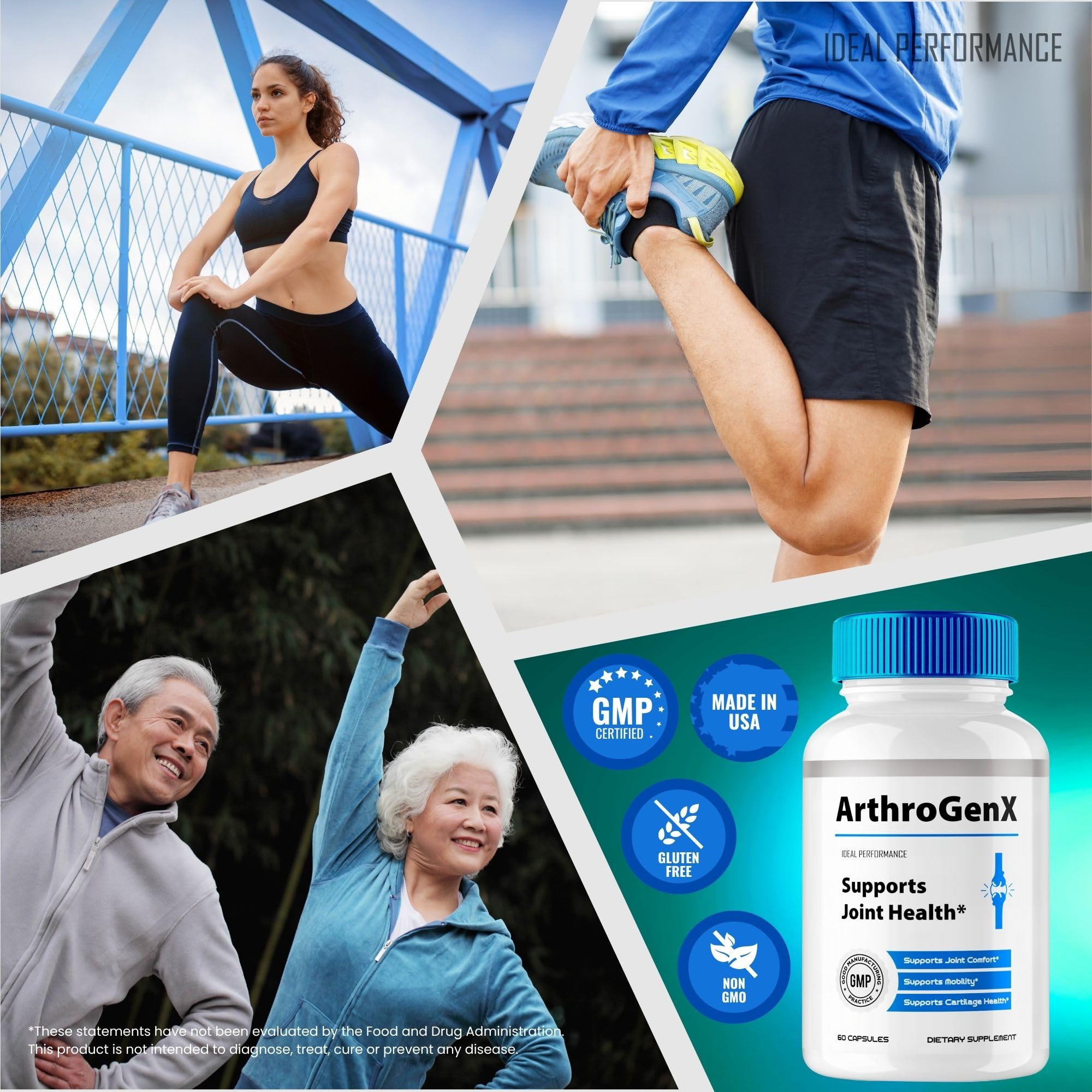 ArthroGenX Joint Supplement Capsules, Official ArthroGenX Maximum Joint Relief Pills, Maximum Strength, Natural Support Joint Flexibility, Comfort & Movement, Arthro Gen X Reviews (60 Capsules) — Amazon image 6