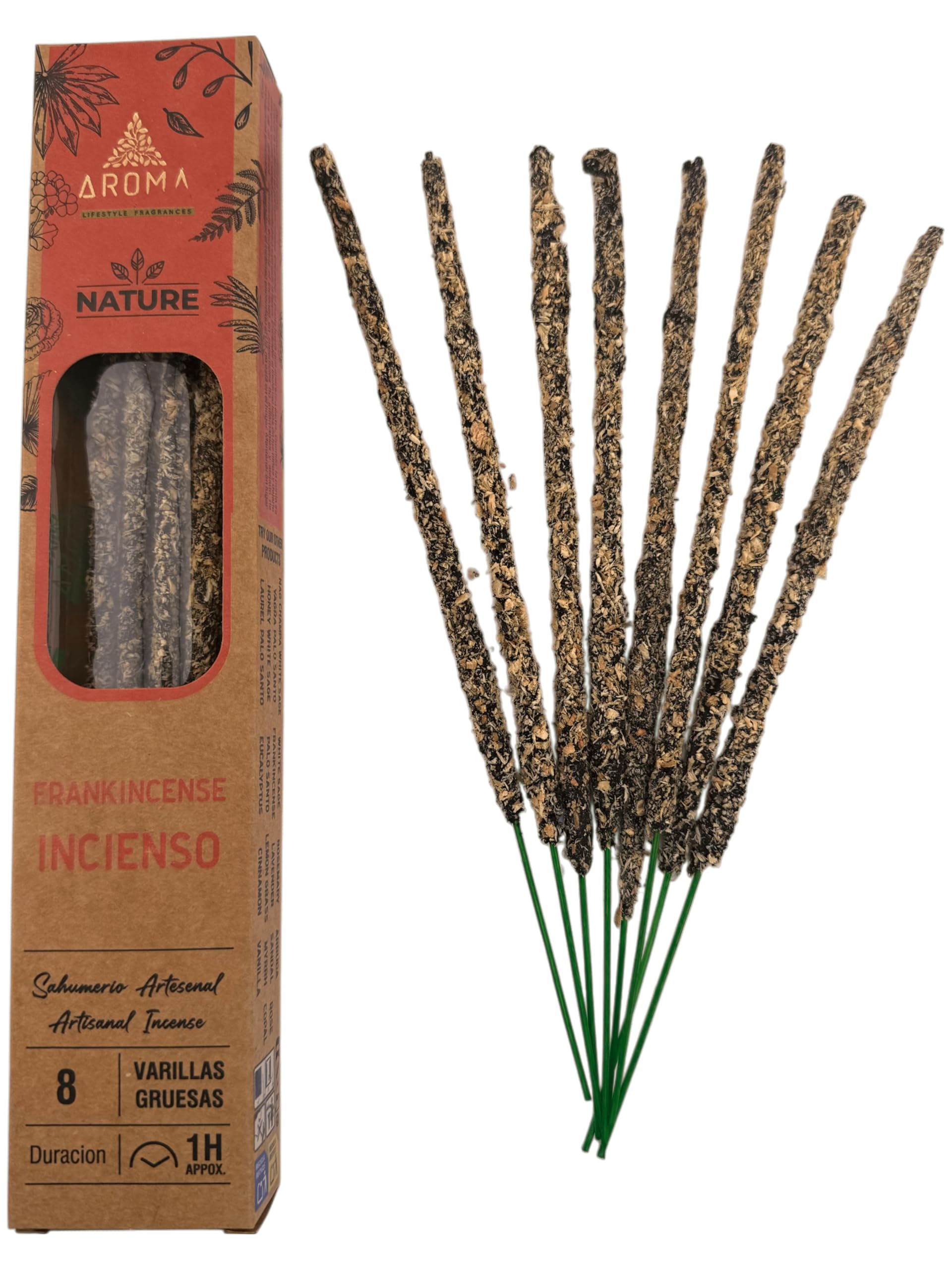 Organic Incense Aroma Nature Frankincense – Box of 20 g. HOSTENATURA