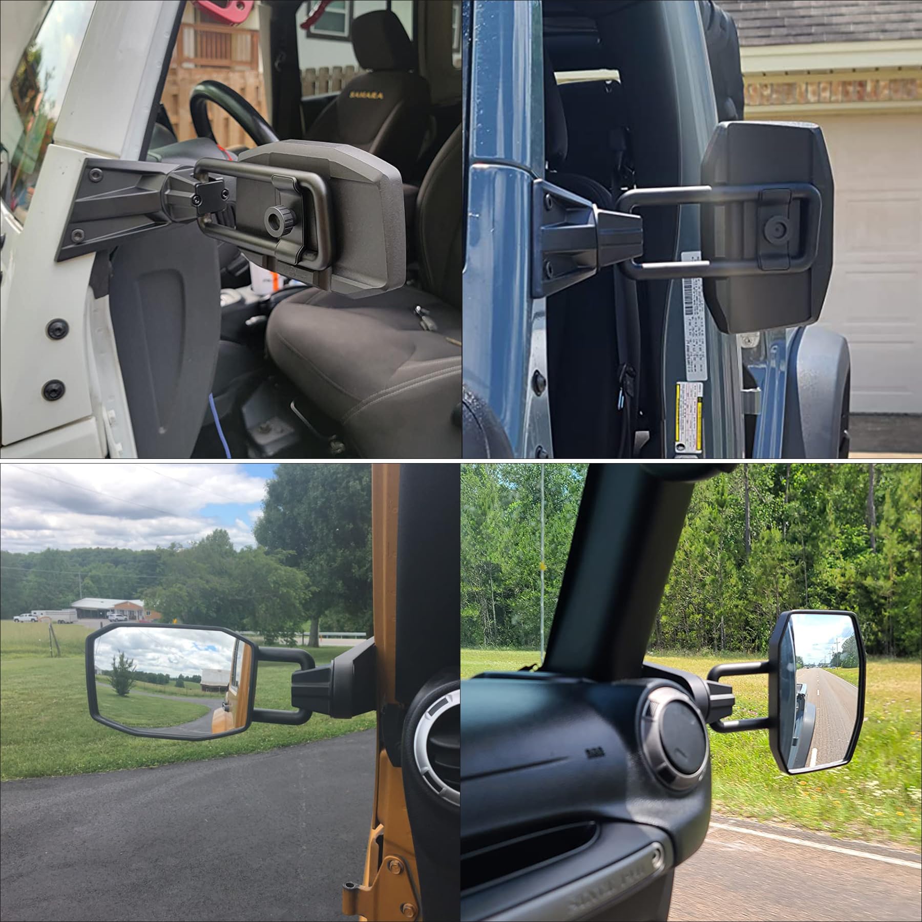 Hooke Road Flat Fender Flares With LED Lights For Jeep Wrangler JL (2018-2025) - View #2