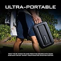 Vista 5 de Kit de lanzamiento de golf Full Swing Analizador portátil de datos de swing para interior/exterior 16 métricas de club y bola Cámara 4K