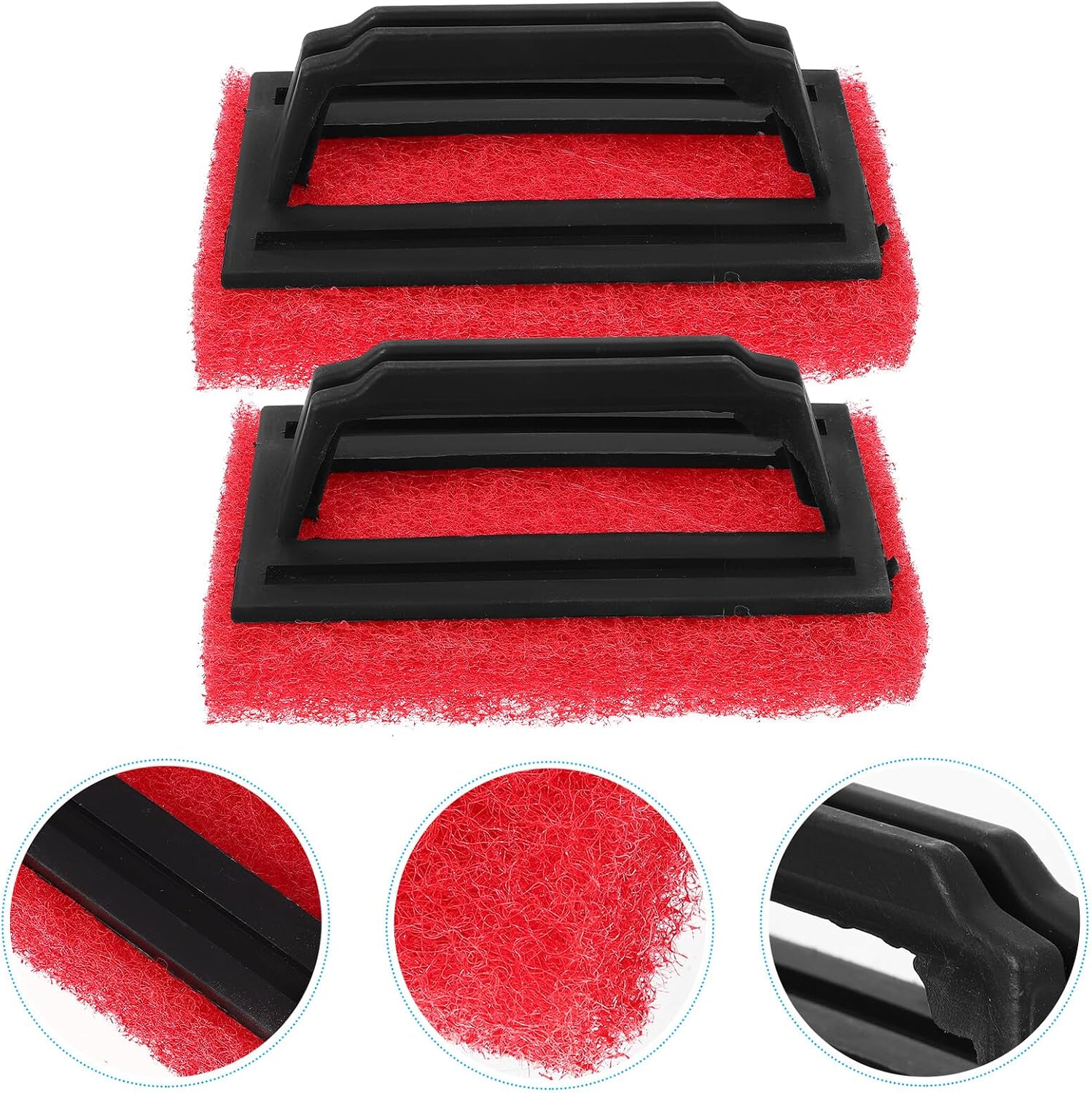Alipis 3pcs Screen Printing Ink Remover Brushes with Handle PP Sponge Scrub Pads for Graphic and Textile Applications Abrasion Resistant Cleaning Tools for Silkscreen Printing