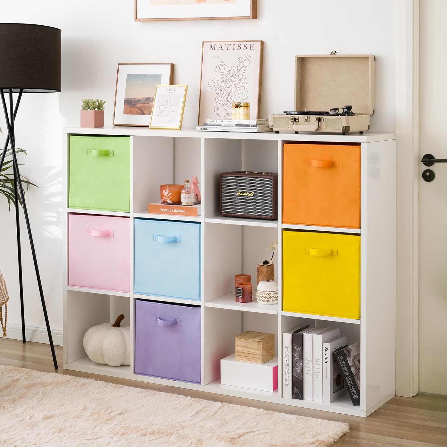 GRANNY SAYS Cube Storage Bins, Pack of 6, Colorful