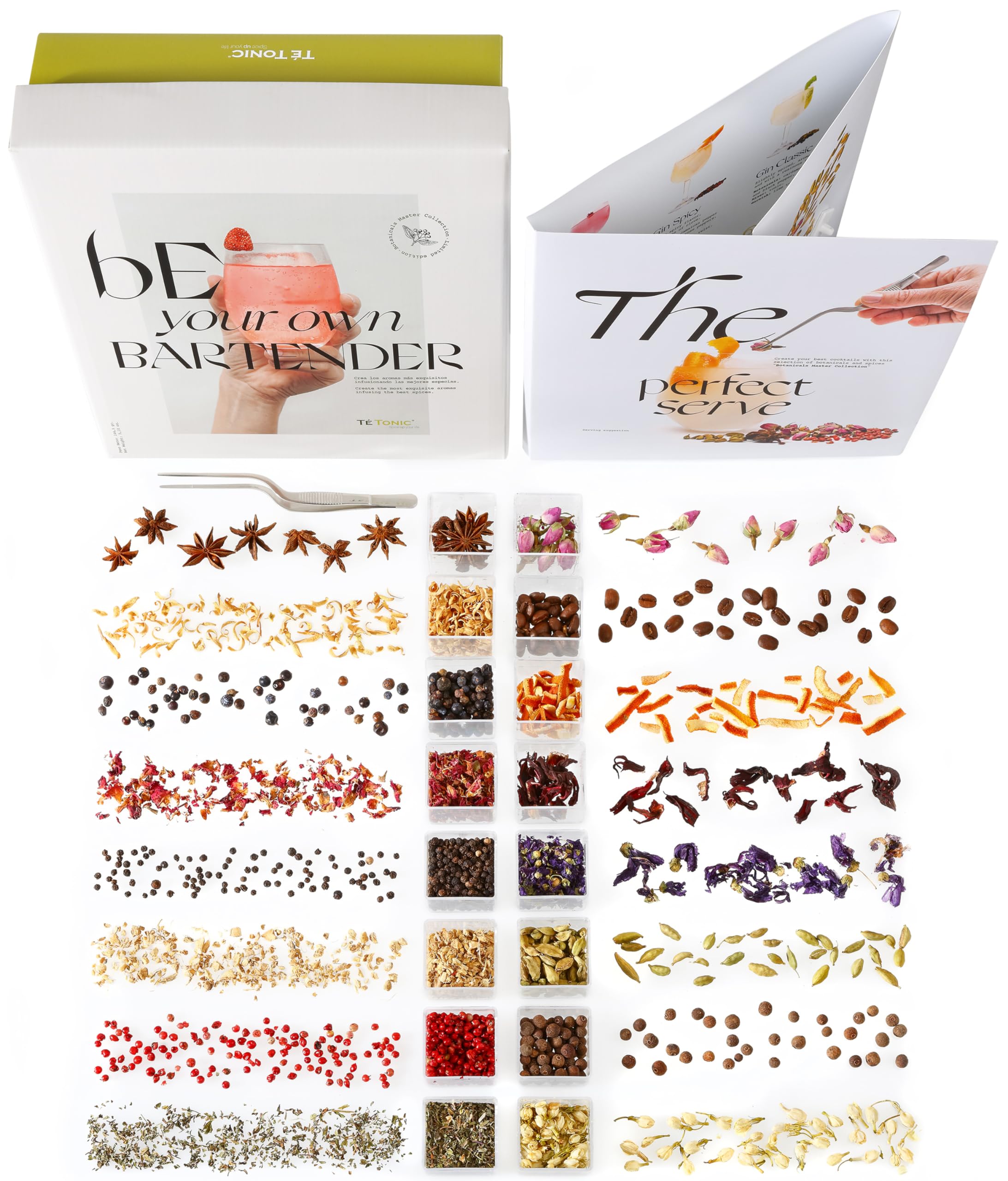 Master BOTANICALS Limited Edition 16 Botanicals for Mixology for Gin, Vodka and Rum