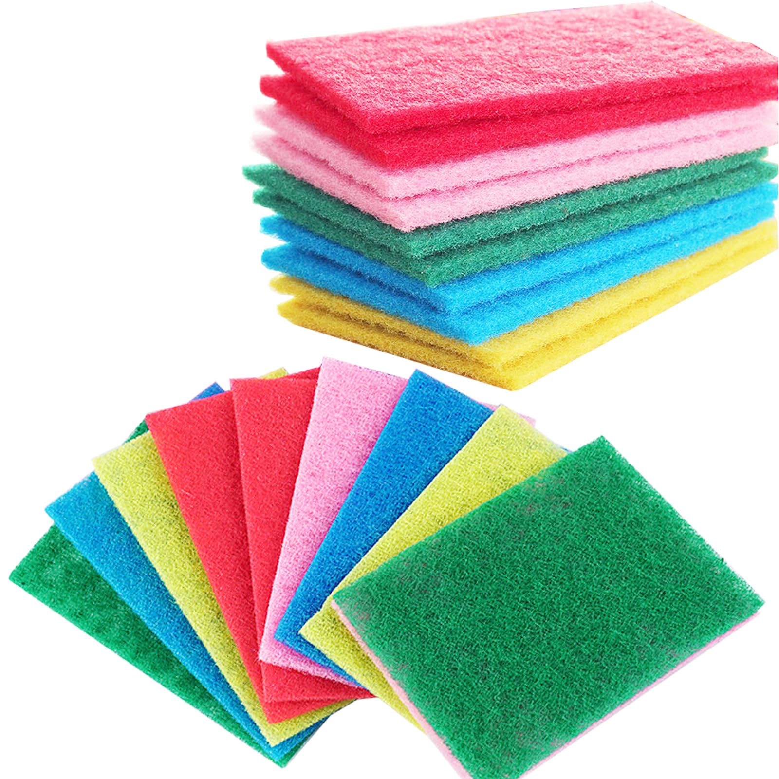 Spugna Abrasiva 3 pz - Pulizia Efficace per la Cucina