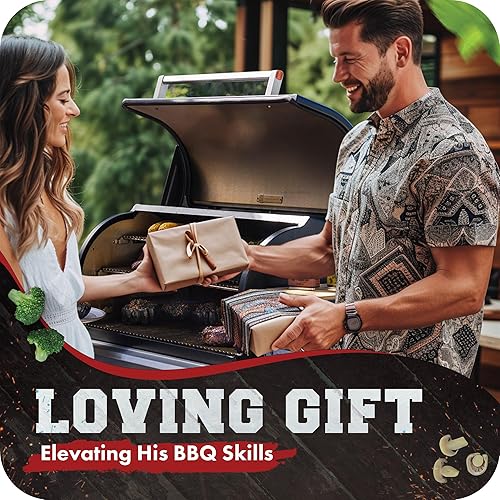 Miniatura 7 de KITCHEN PERFECTION Guantes de silicona para horno ahumador -Guantes de barbacoa extremadamente resistentes al calor-maneja la comida caliente