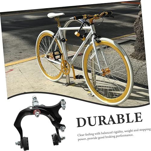 Miniatura 7 de Toddmomy Pinza de brazo largo para bicicleta, frenos de bicicleta de montaña, palancas de freno lateral, pinza de freno de bicicleta, freno de