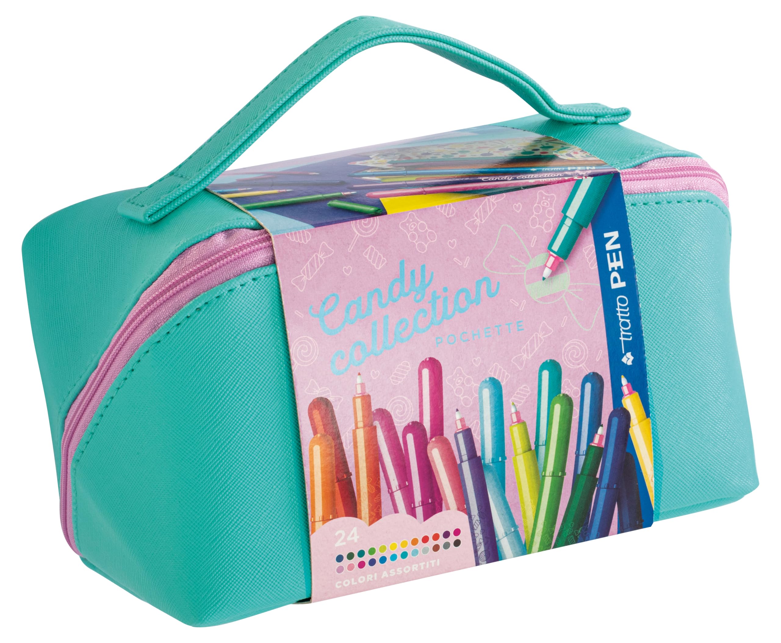 Tratto PEN Candy Collection trousse 24 pz